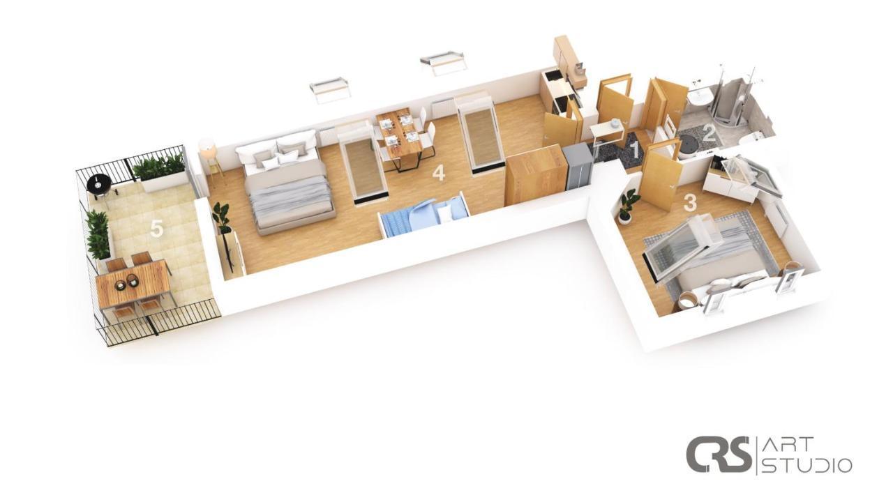 Apartman Karlovice Karlovice  Buitenkant foto